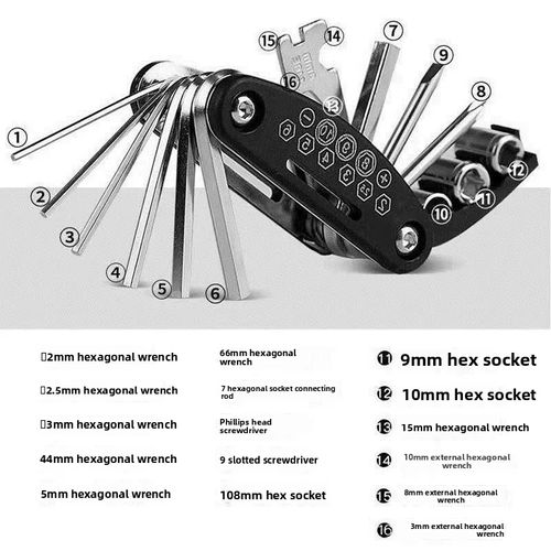 Foldable Multifunctional Screwdriver Set