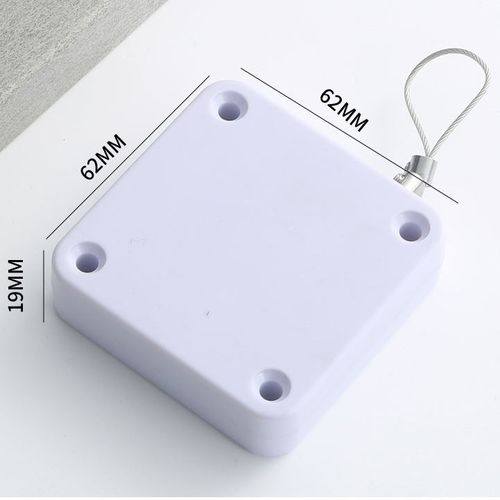 2pcs  &  Simple Door Closer Automatic Buffer Adjustable Stainless Steel Spring Automatic Return Automatic Door Closer