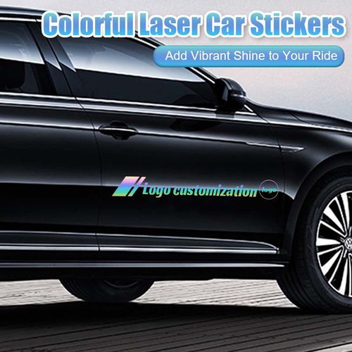 Bunte Laser-Autoaufkleber（2 Stück）