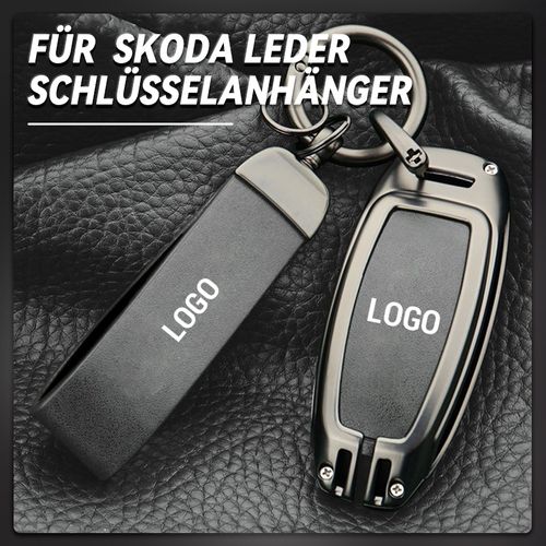 【Für Skoda】 – Schlüsselhülle aus echtem Leder