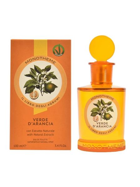 Monotheme威尼斯香水綠橘大橙子馬鞭草晚香烏木玫瑰淡香水100ml