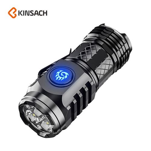 🔥Upgrade Your Adventures! Get the German Three-eyed Monster Mini Flash Super Power Flashlight Now & Shine Brightly in Style 444 sales