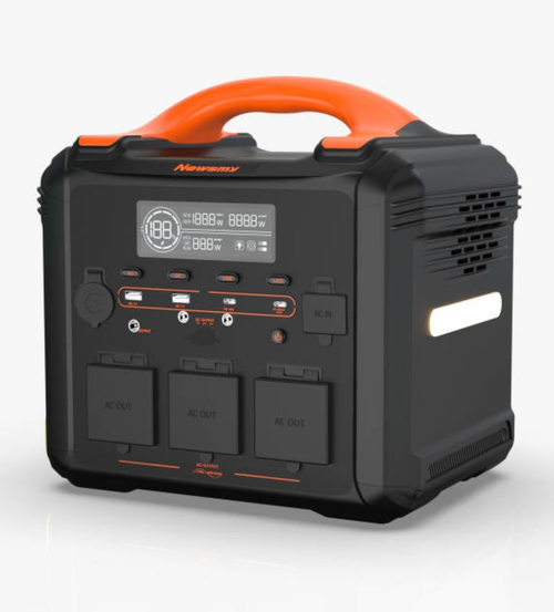 Super output outdoor energy, battery, portable power station solar generator