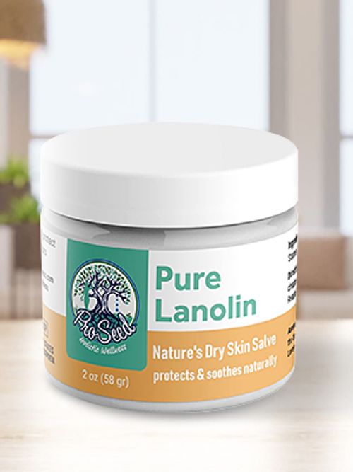 100% Pure Lanolin Cream - Handmade, Unrefined Balm for Dry & Itchy Skin, Cracked Lips, Breastfeeding, Baby Care, Moisture-Rich, Nursing Essentials & Petroleum-Free, Perfect for Hands, Face & Paw Care