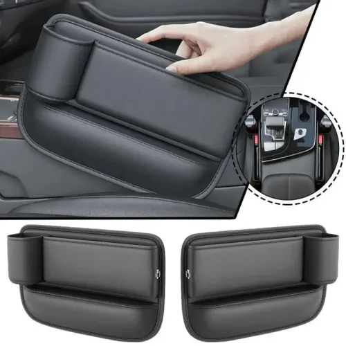 Car gap storage box Driver Co-Driver 2pcs