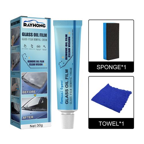 ✨Car Glass Oil Film Cleaner🚗