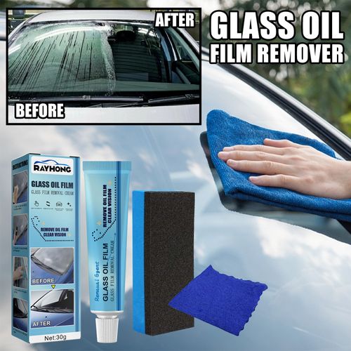 ✨Car Glass Oil Film Cleaner🚗