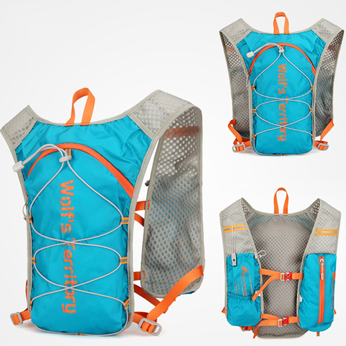 Lightweight Outdoor Marathon Hydration Backpack - Water-Resistant Cycling Running Vest Pack with Multi-Pockets for Trekking, Hiking & Sports Activities