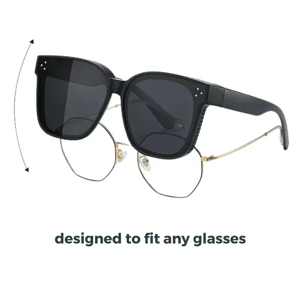 🔥Foldable set of myopic sunglasses