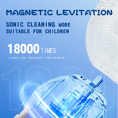Children's electric toothbrush U-shaped automatic sonic toothbrush