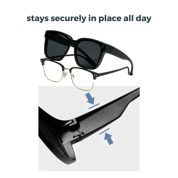 🔥Foldable set of myopic sunglasses