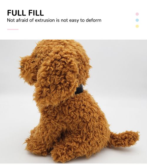 Plush electric toy dog ​​simulation battery operated