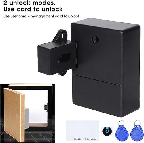 Electronic Cabinet Lock DIY For Wooden Drawer Cabinet