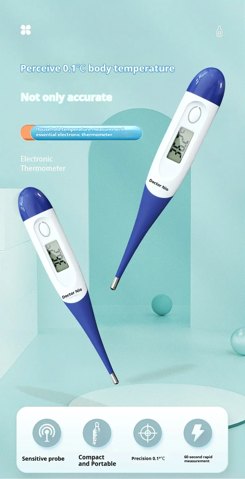 Medical electronic thermometer