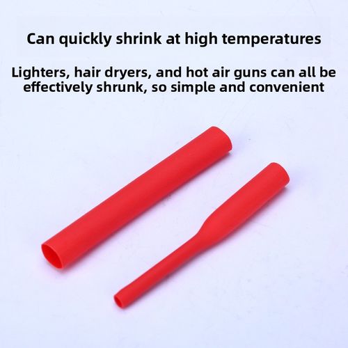 560 pcs colored and black heat shrink tubing low voltage wire protection sleeves
