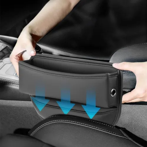 Car gap storage box Driver Co-Driver 2pcs