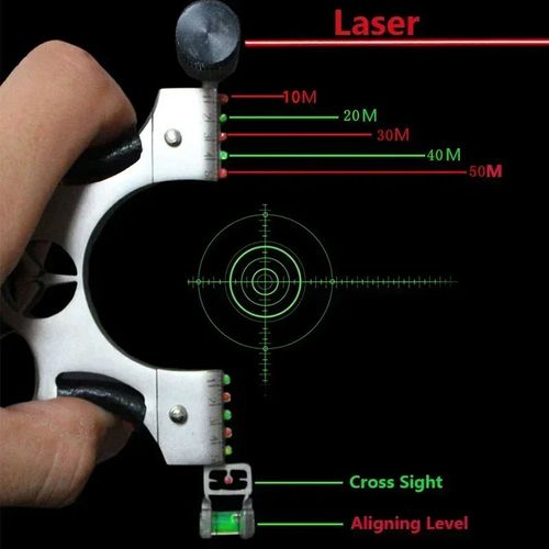 Alloy Mercedes-Benz Slingshot Laser Aiming Slingshot