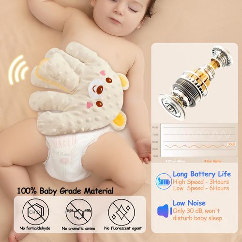 Baby soothing palm automatic coaxing baby artifact patting the baby to sleep electric butt palm pillow