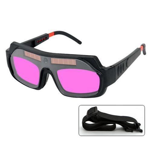 Automatic anti-glare welding goggles