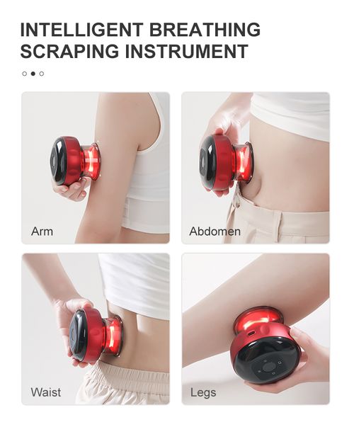 Advanced Electric Cupping Massager with Heating Function and Meridian Scraping for Complete Body Detox