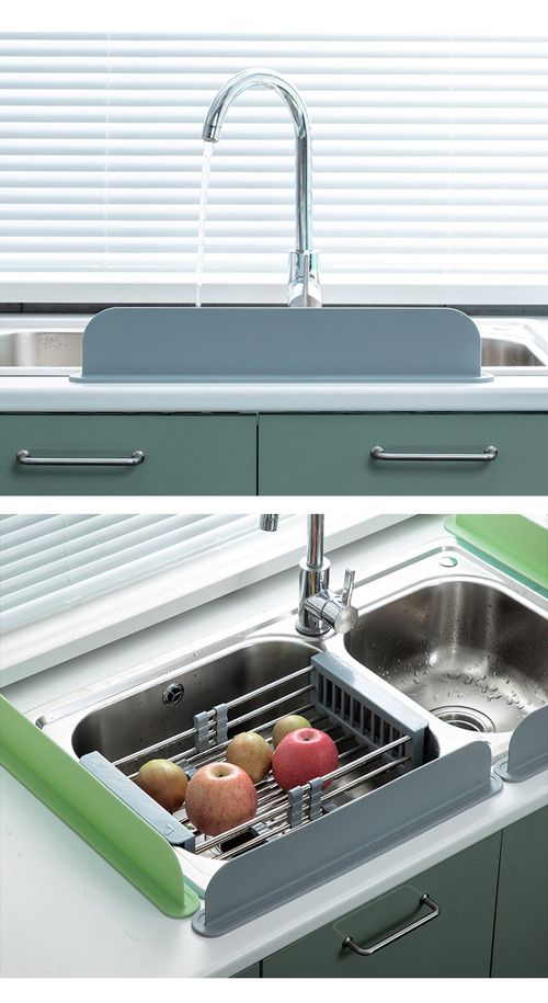 Kitchen silicone water retaining board