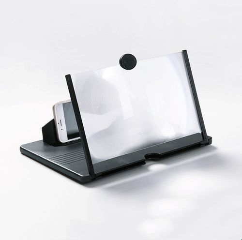 12 Inch 3D Mobile Screen Magnifier HD Projector Adjustable Mobile Phone Holder