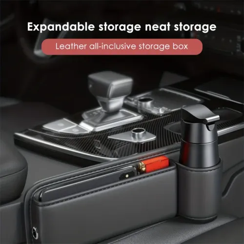 Car gap storage box Driver Co-Driver 2pcs