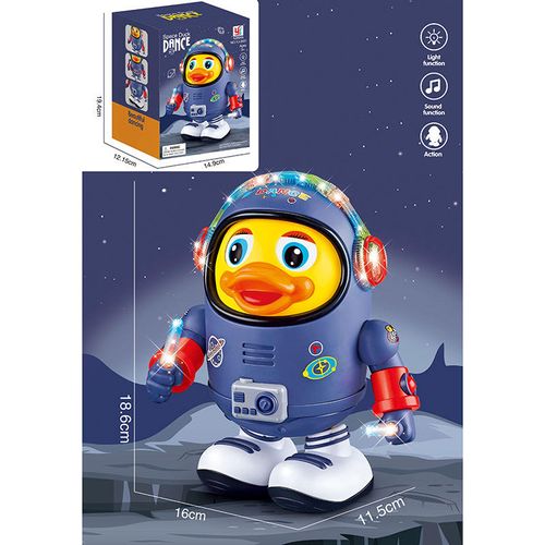 Sell Well Electronic Dancing Robot Toys with Light and Music Cartoon Musical Dancing Swing Duck Baby Educational Toys