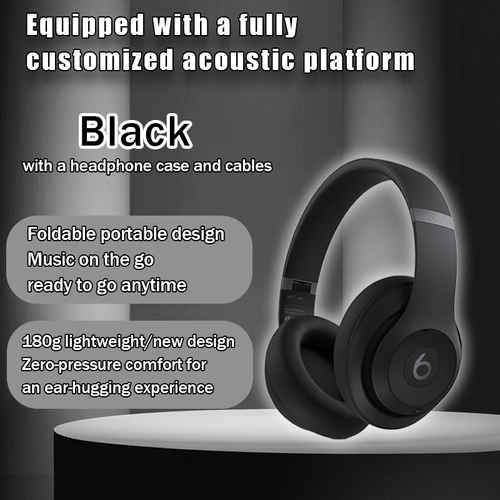 beatsstudio3wireless Headphones Waterproof and Sweat-Resistant ANC Noise-Canceling Stereo Headphones