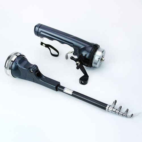 Wholesale Pocket Mini Telescopic Fishing Rod Portable and Foldable with Integrated Wheel Fishing Line for Casting Lure Pole