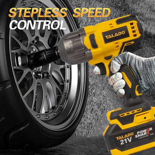 Lithium Battery 800NM Torque Brushless Impact Wrench Electric Cordless Wrench Car Truck Repair Power Tools With Li-ion Battery