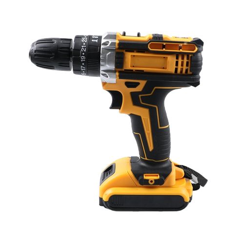 Christmas warm-up Good Quality Li-ion Rechargeable Battery Power Tools Hand Drill Machine Electric Cordless Drill Power Drills