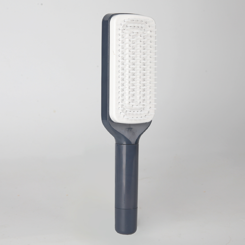 A hairbrush that is easy to clean and retractable