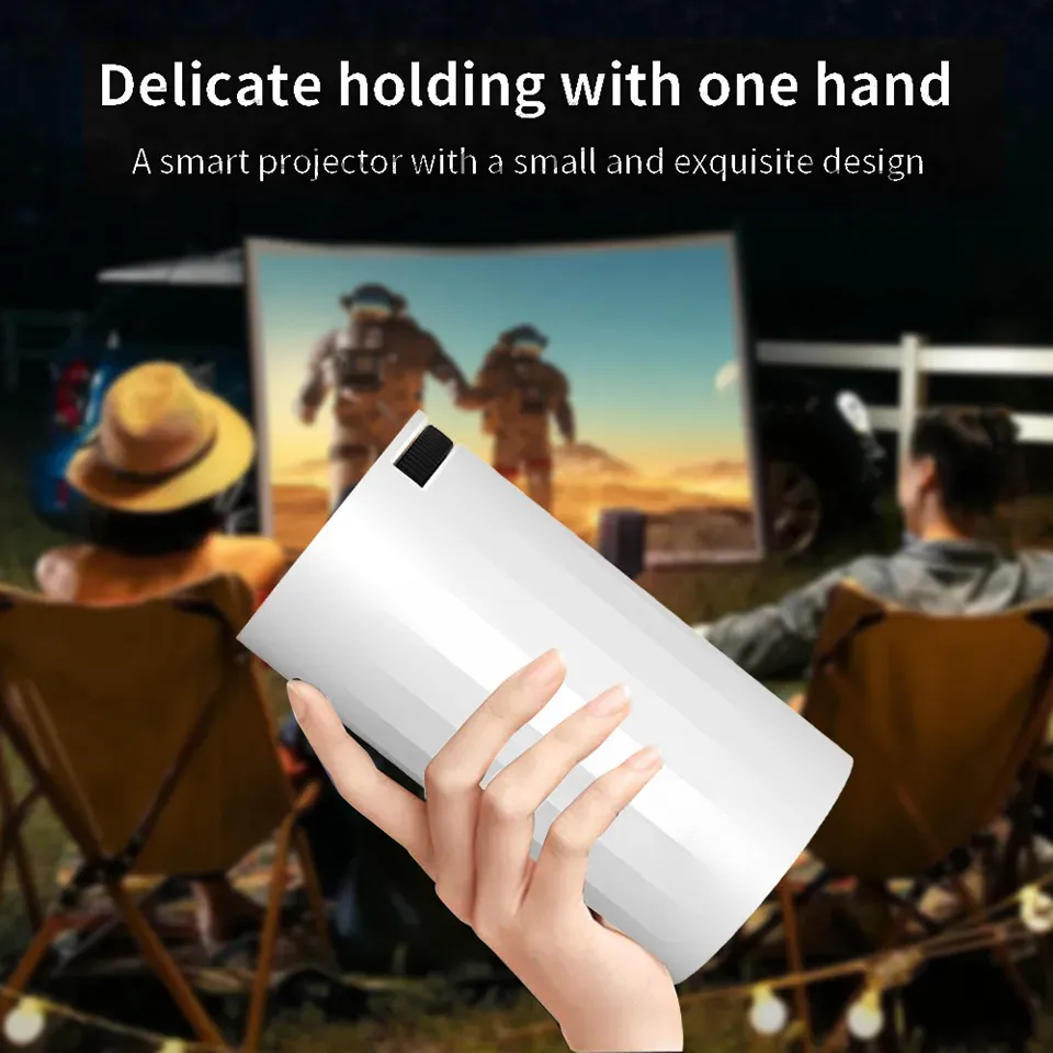🎬「HY300 HD Cinema」| 4K Portable Projector • Auto-Focus • 130 Screen • 25dB Quiet Tech 🚀