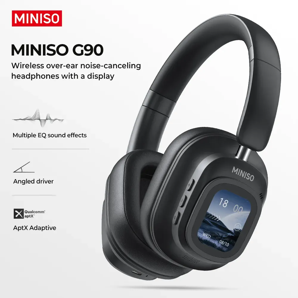 🎧 G90 Touchscreen ANC Headphones | Eid Special | 2nd Item 10% OFF!