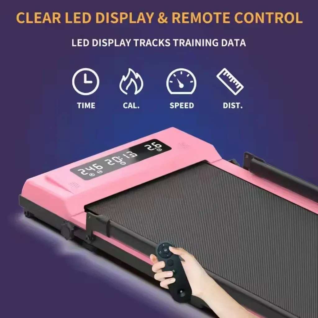 🏃‍♀️ Foldable Walking Pad Treadmill – Ultra-Thin, Quiet & Space-Saving Home Fitness! 🏃‍♂️