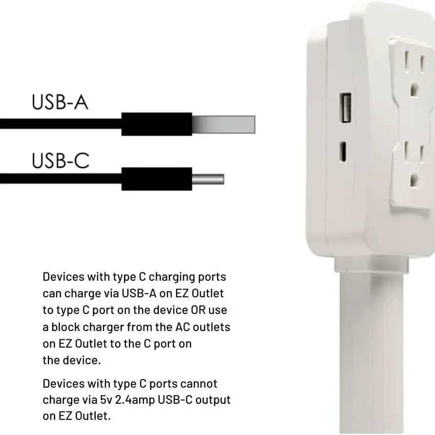 🔌UK Plug Space Saver | Hidden Socket Extender for Bedsides & Sofas🔋