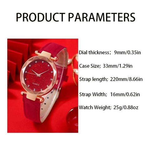 2 Piece Set Luxury Ladies Bracelet Quartz Watch Quartz Watch Bracelet Set Green Dial Simple Rose Gold Mesh Luxury Ladies Watch