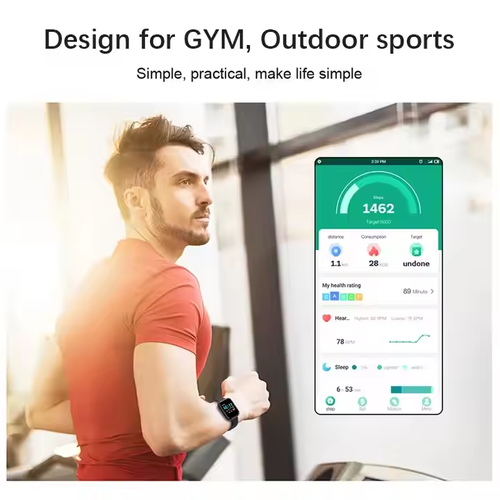 Waterproof Smart Watch with Fitness Sports Bracelet Montereggio Logie Smart Watch