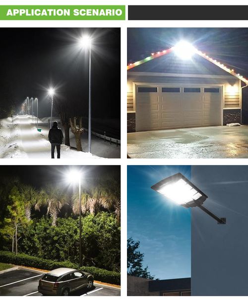 Outdoor waterproof led solar street light