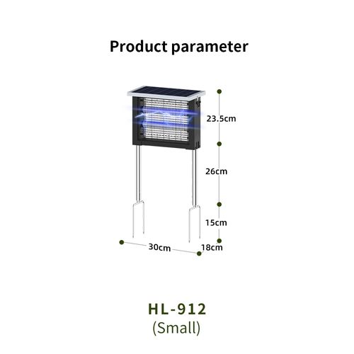 Solar Large Area Grid Mosquito Killer Lamp