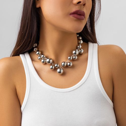 Women's Simulated Pearl Choker Necklace