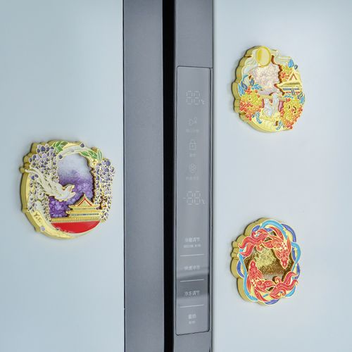 故宫 岁时记流沙冰箱贴系列 文创生日礼物