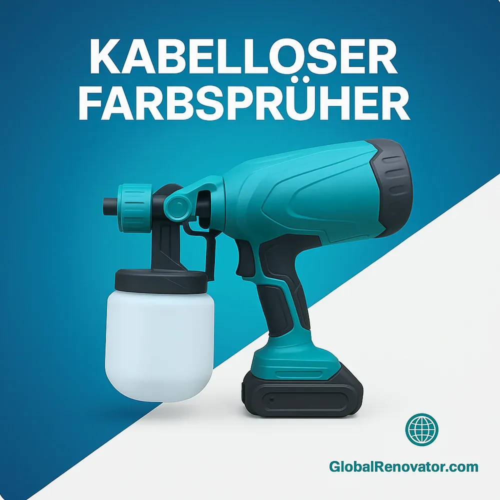 Cordless paint sprayer