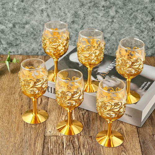 Elegant Golden Stemmed