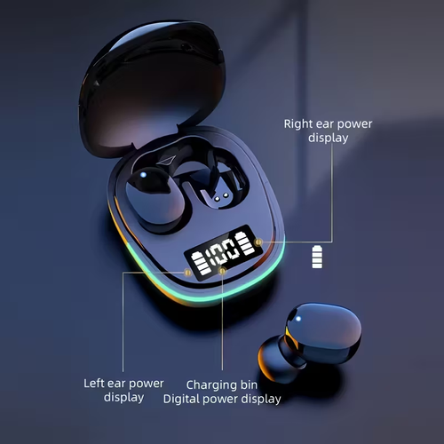 New TWS Wireless Earphones Headphones with LED Display