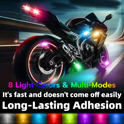 LED Strobe Light Set, 8 Colors
