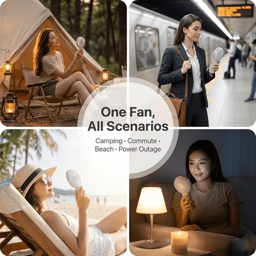 USB Rechargeable Mini Fan