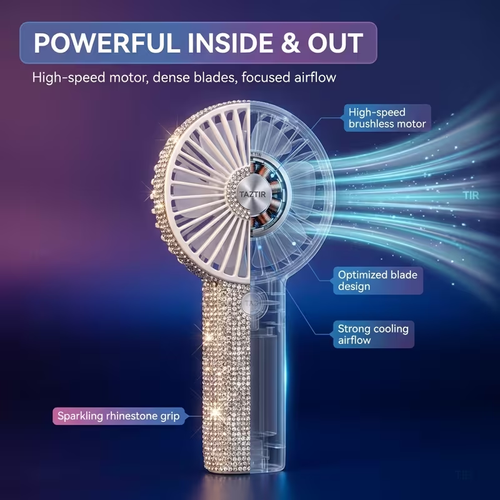 USB Rechargeable Mini Fan