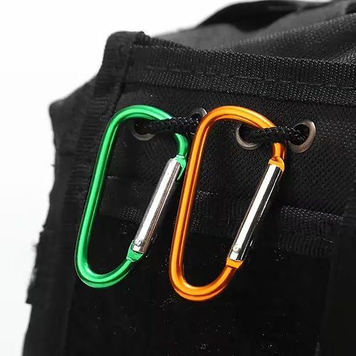 D-Shaped Ring Keychain